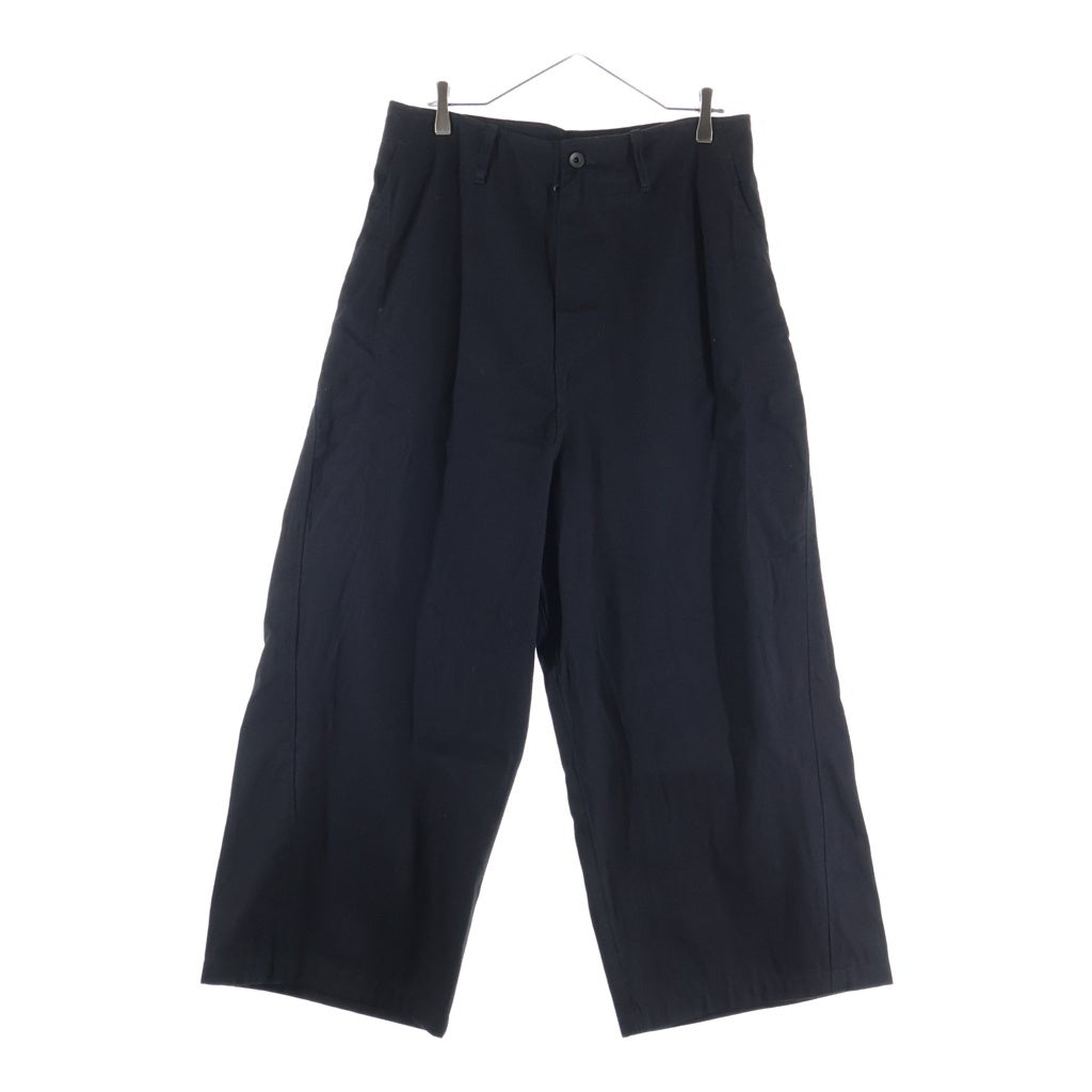 JULIUS(ユリウス) 24AW 10oz Denim Wide Pants 10オンス ワイドストレートデニムパンツ ジーンズ ブラック 867PAM8-BK
