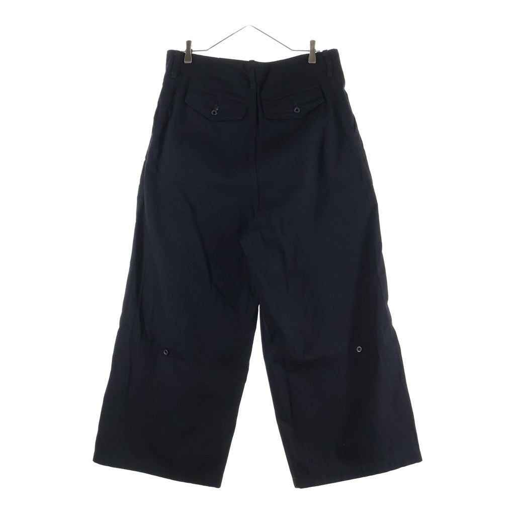 JULIUS(ユリウス) 24AW 10oz Denim Wide Pants 10オンス ワイドストレートデニムパンツ ジーンズ ブラック 867PAM8-BK