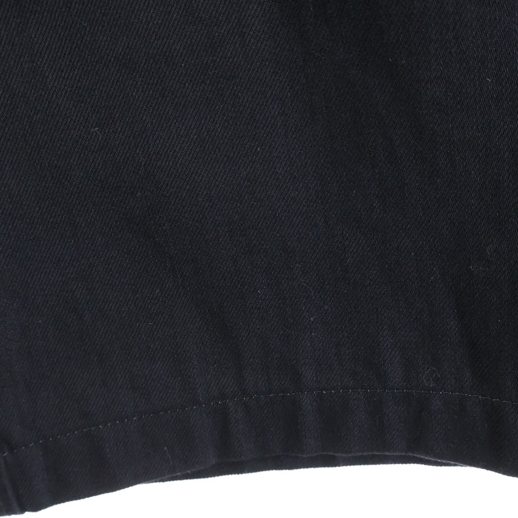 JULIUS(ユリウス) 24AW 10oz Denim Wide Pants 10オンス ワイドストレートデニムパンツ ジーンズ ブラック 867PAM8-BK