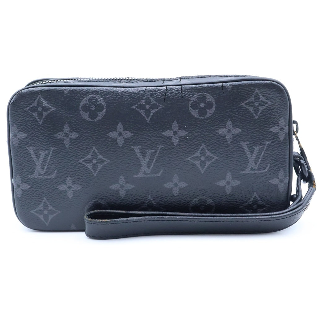 LOUIS VUITTON(ルイヴィトン) モノグラム エクリプス ポシェット ヴォルガ セカンドバッグ ブラック M68321