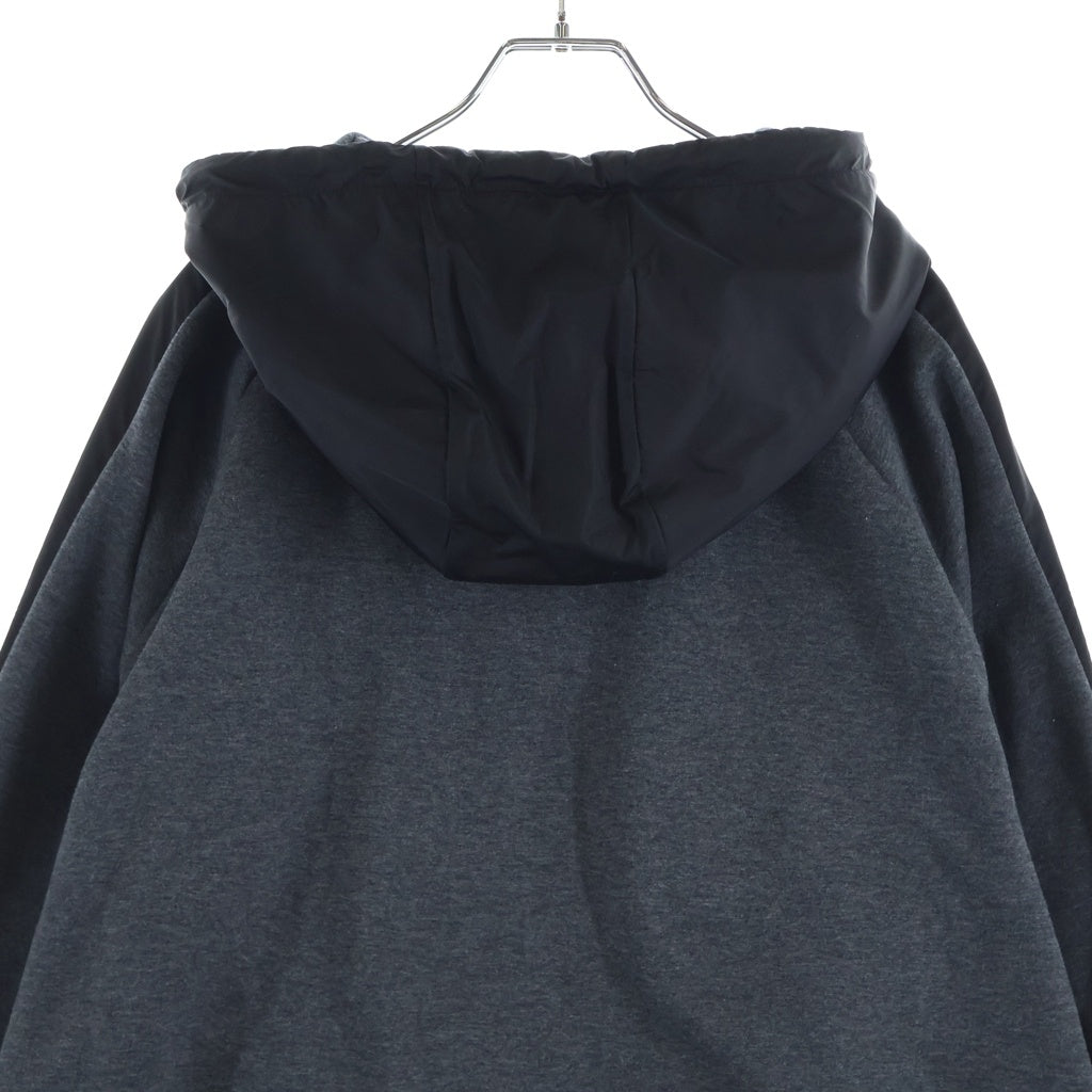 MONCLER(モンクレール) 19AW MAGLIA UNIV E20918046850 V8066 マグリア フロントロゴ プルオーバーパーカー フーディ グレー