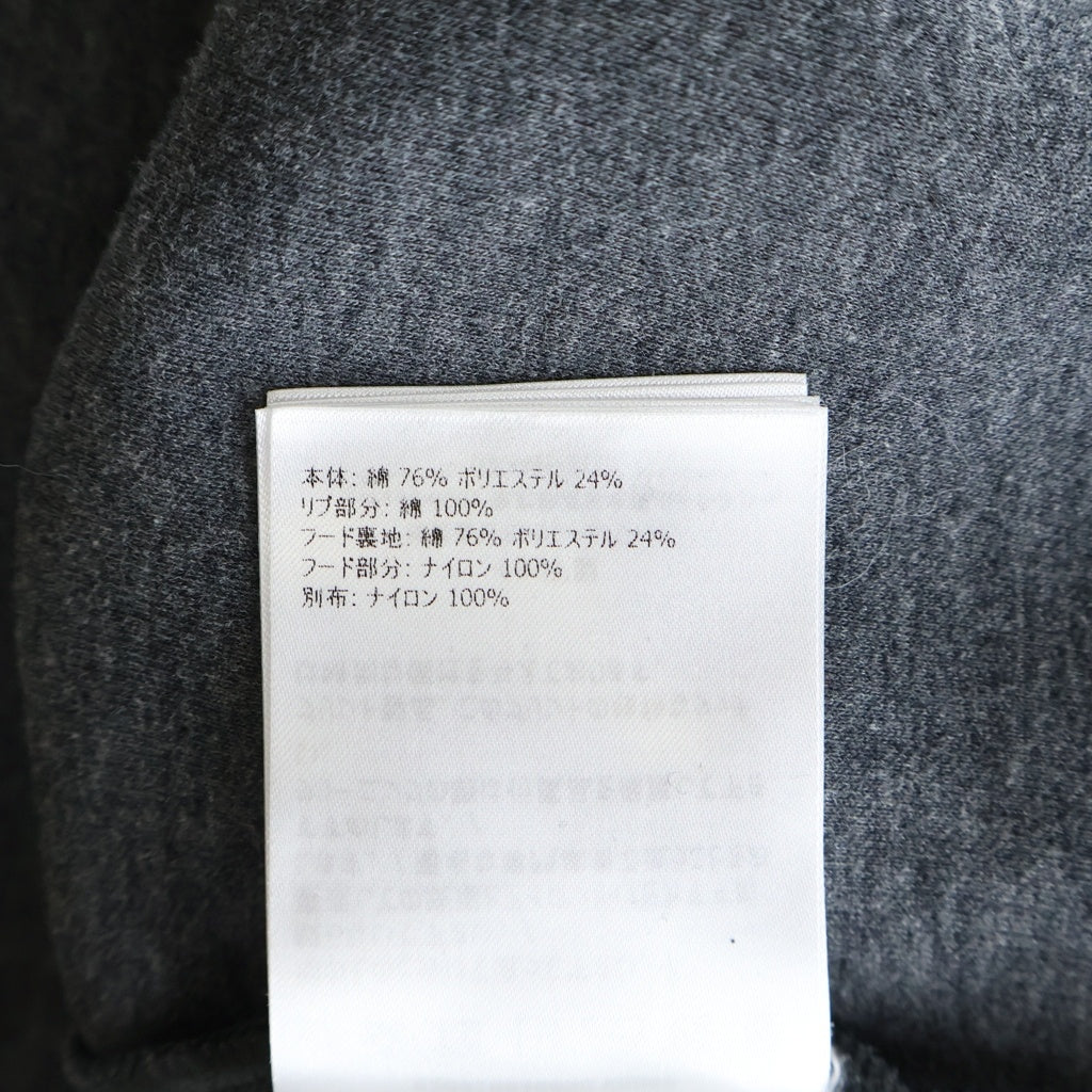 MONCLER(モンクレール) 19AW MAGLIA UNIV E20918046850 V8066 マグリア フロントロゴ プルオーバーパーカー フーディ グレー