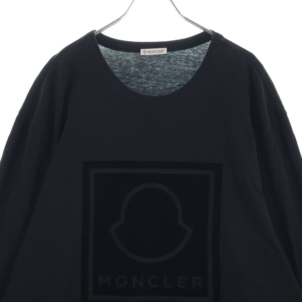 MONCLER(モンクレール) MAGLIA T-SHIRT フロントロゴ刺繍 クルーネック
