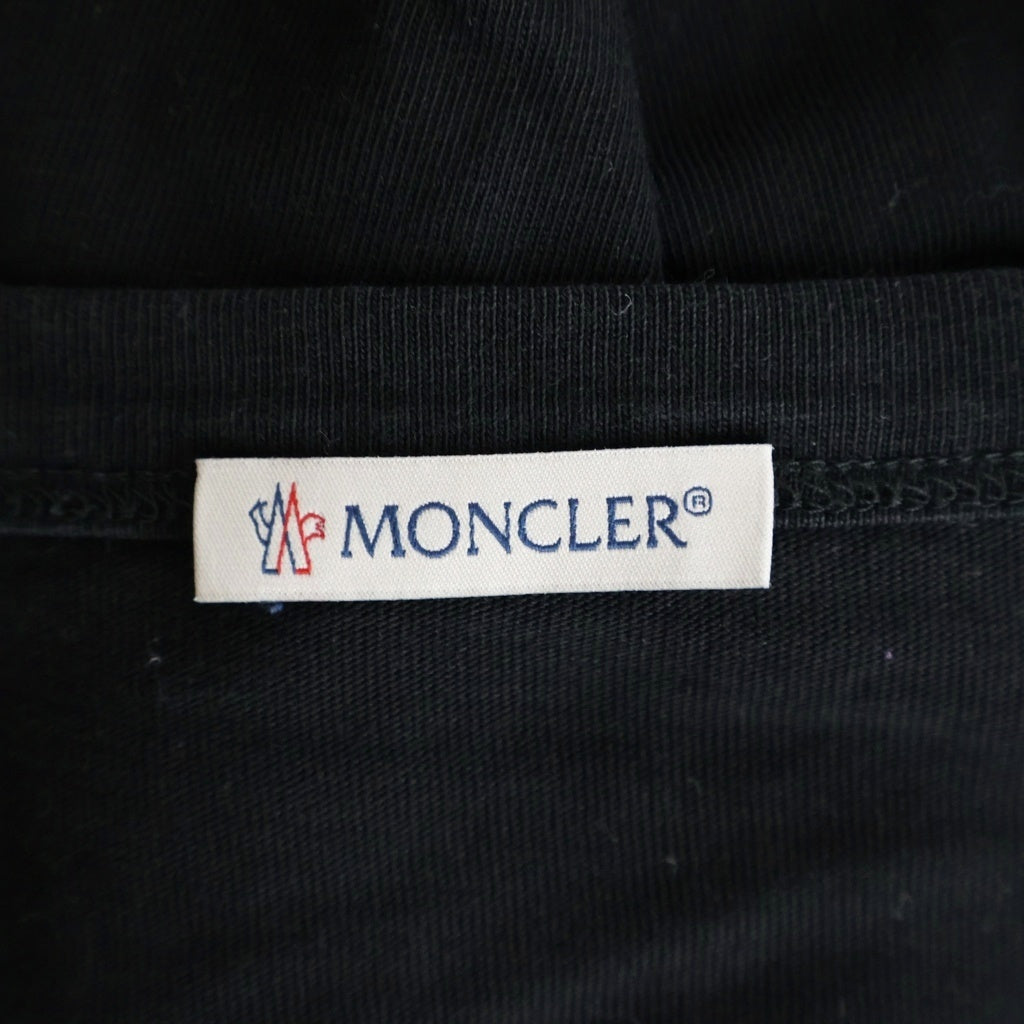 MONCLER(モンクレール) MAGLIA T-SHIRT フロントロゴ刺繍 クルーネック