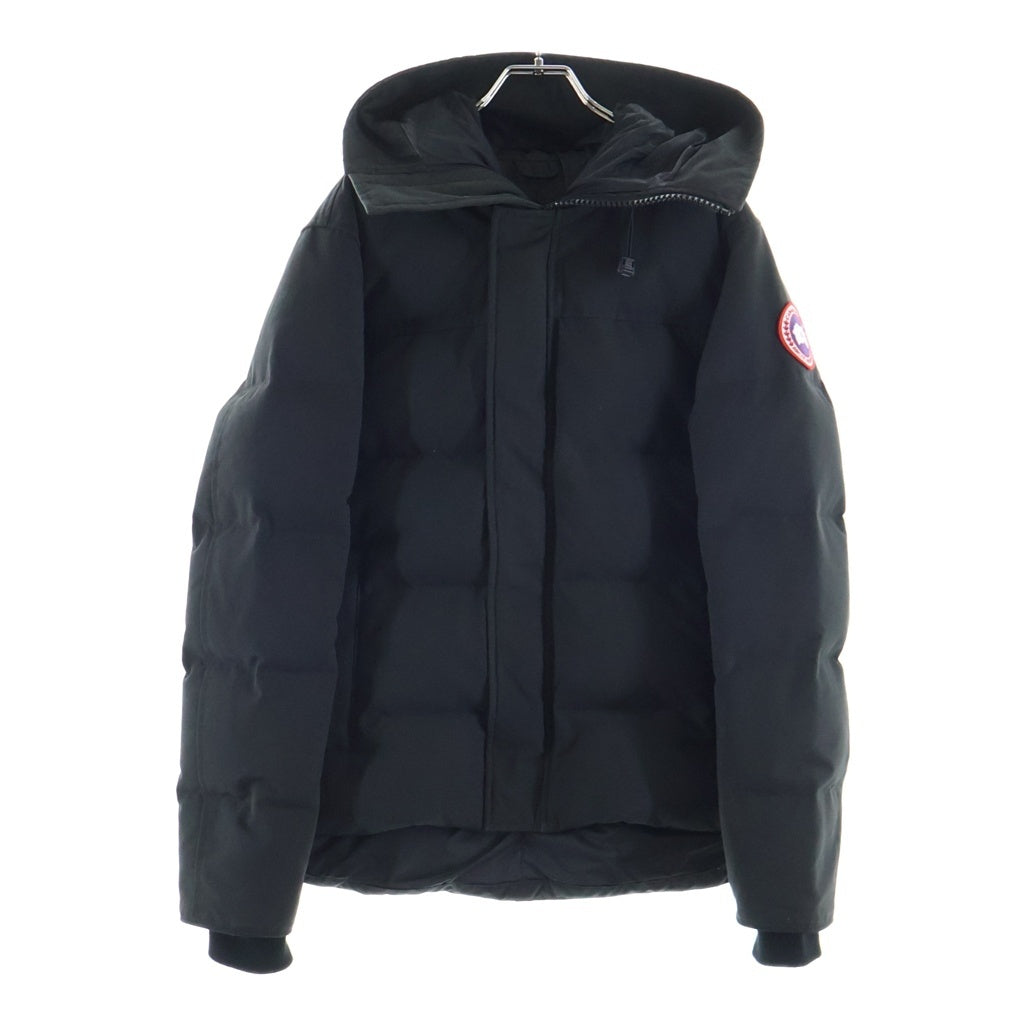 CANADA GOOSE(カナダグース) MACMILLAN PARKA マクミラン 袖ロゴワッペン ダウンジャケット ブラック 3804MA