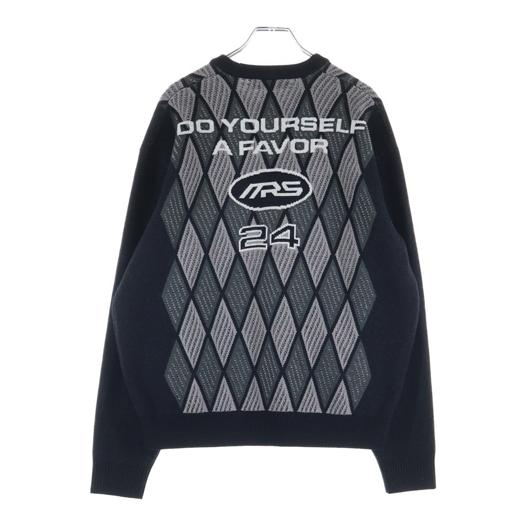 SUPREME(シュプリーム) 24AW ×Martine Rose Sweater マーティンローズ クルーネックニットセーター グレー