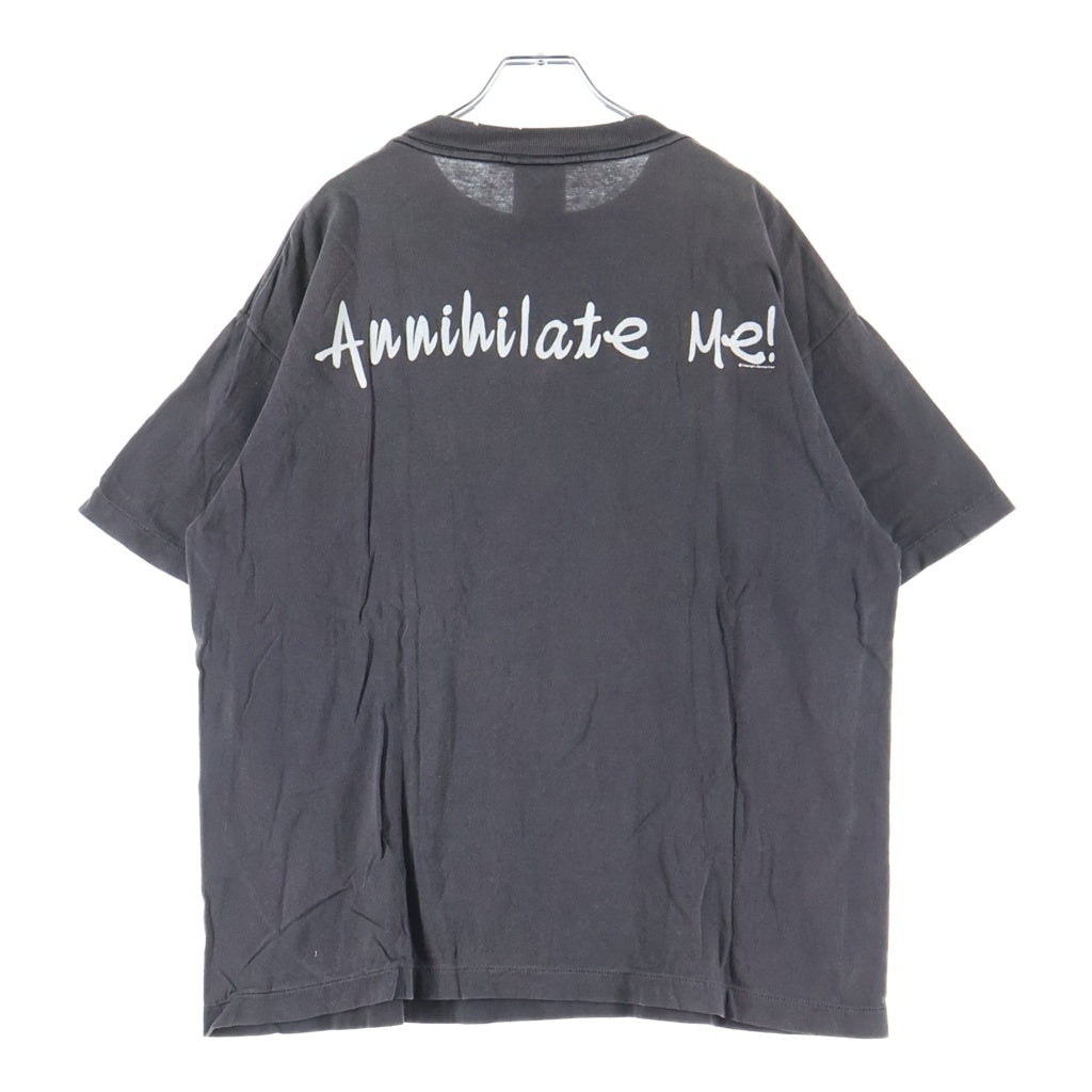 SAINT MICHAEL(セントマイケル) 24AW SS TEE クルーネック半袖Tシャツカットソー グレー SM-YS1-0000-001