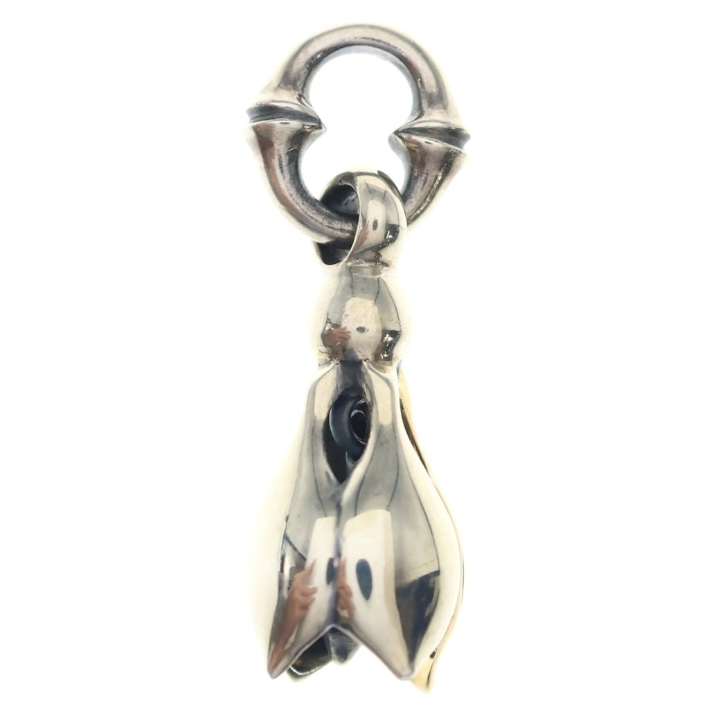 LONE ONES(ロンワンズ) Tear Bell Pendant w/One Gold Petal ティアーベル ペンダント ウィズ ワン 18K シルバー/ゴールド KFPF-0007S