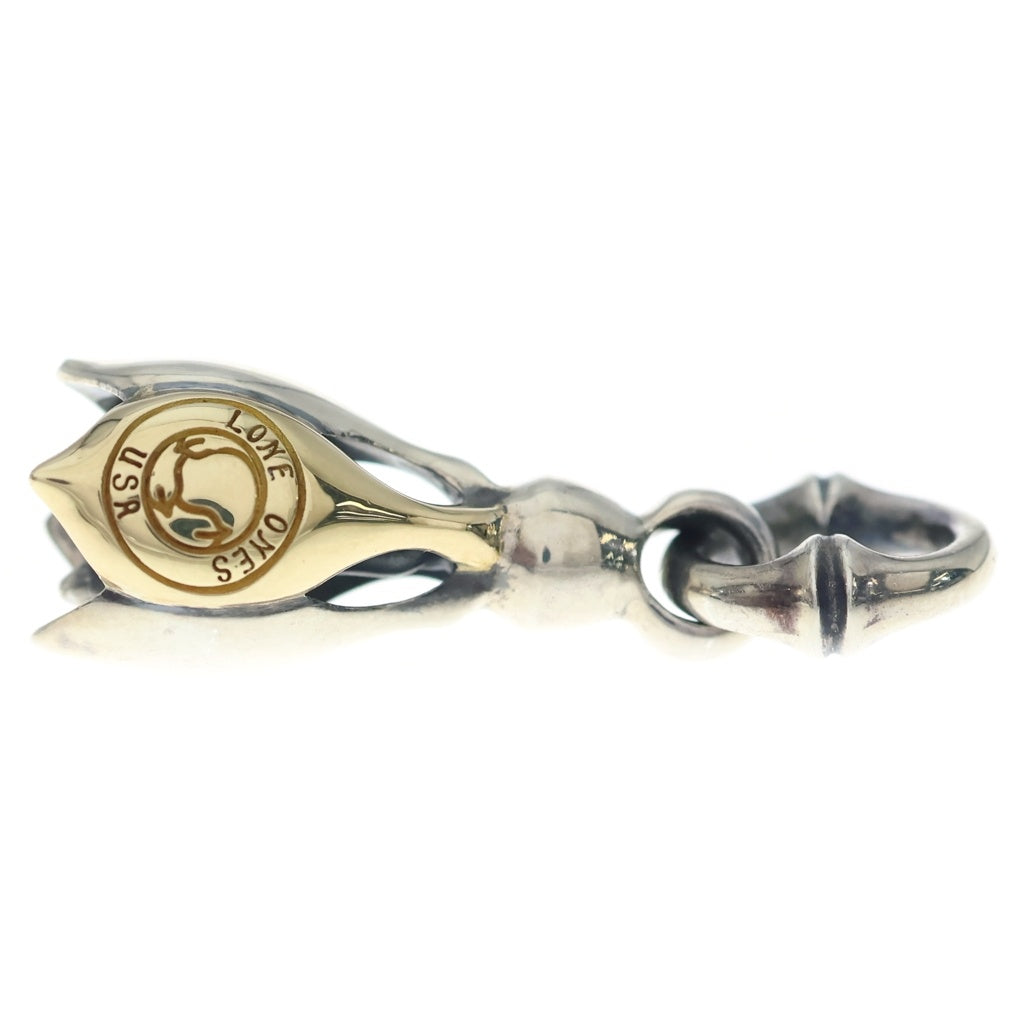LONE ONES ティアベル ペンダント　特注モデル　 3ダイヤ LONE ONES(ロンワンズ) Tear Bell Pendant w/One Gold Petal ティ
