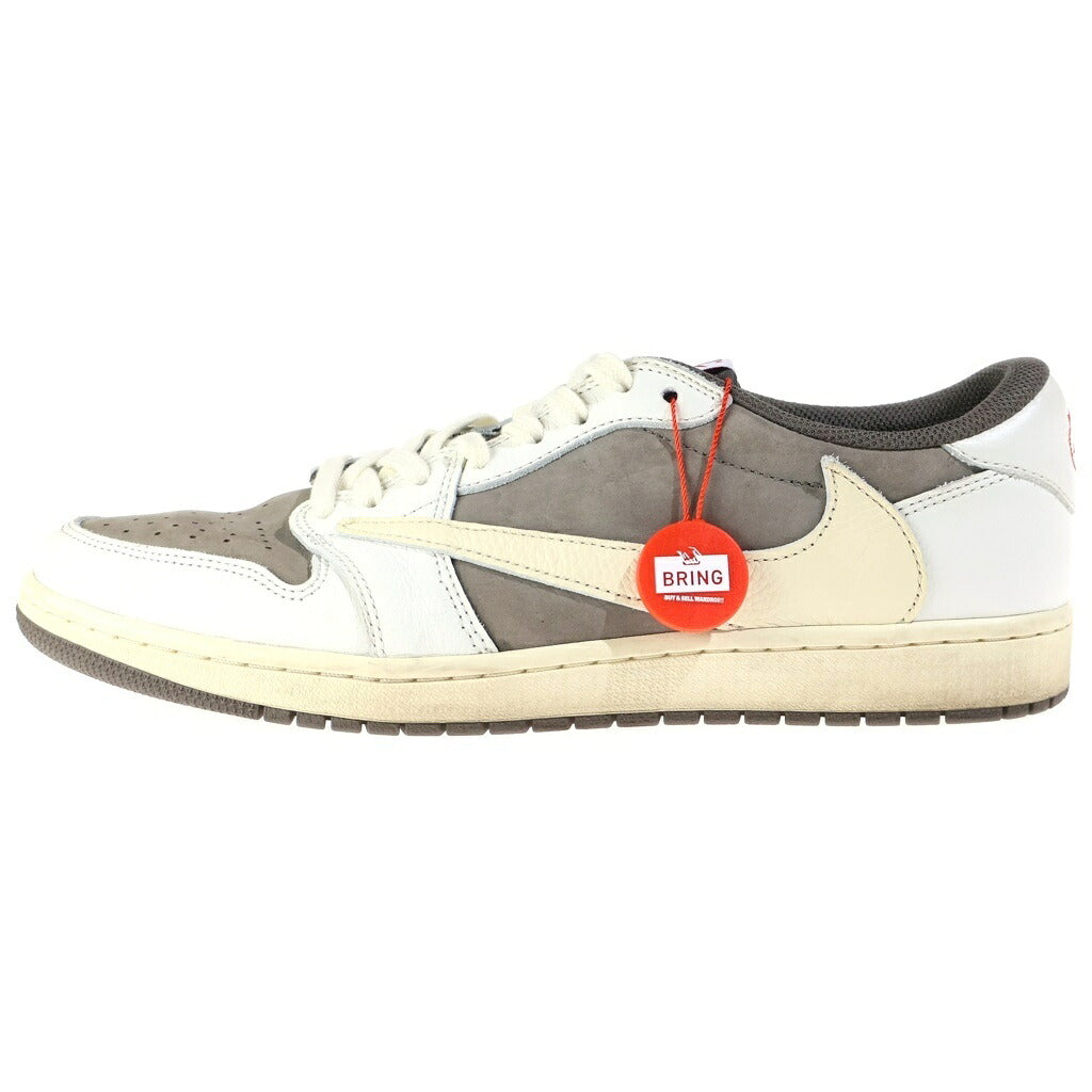 NIKE(ナイキ) ×TRAVIS SCOTT AIR JORDAN1 LOW OG SP REVERSE MOCHA トラヴィススコット エアジョーダン1 リバースモカ ローカットスニーカー US11/29cm DM7866-162