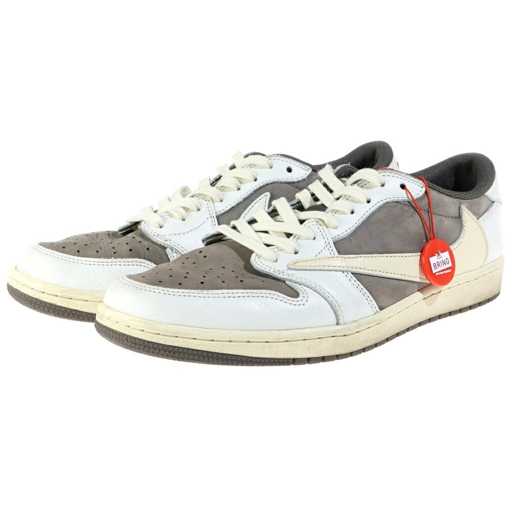 NIKE(ナイキ) ×TRAVIS SCOTT AIR JORDAN1 LOW OG SP REVERSE MOCHA トラヴィススコット エアジョーダン1 リバースモカ ローカットスニーカー US11/29cm DM7866-162