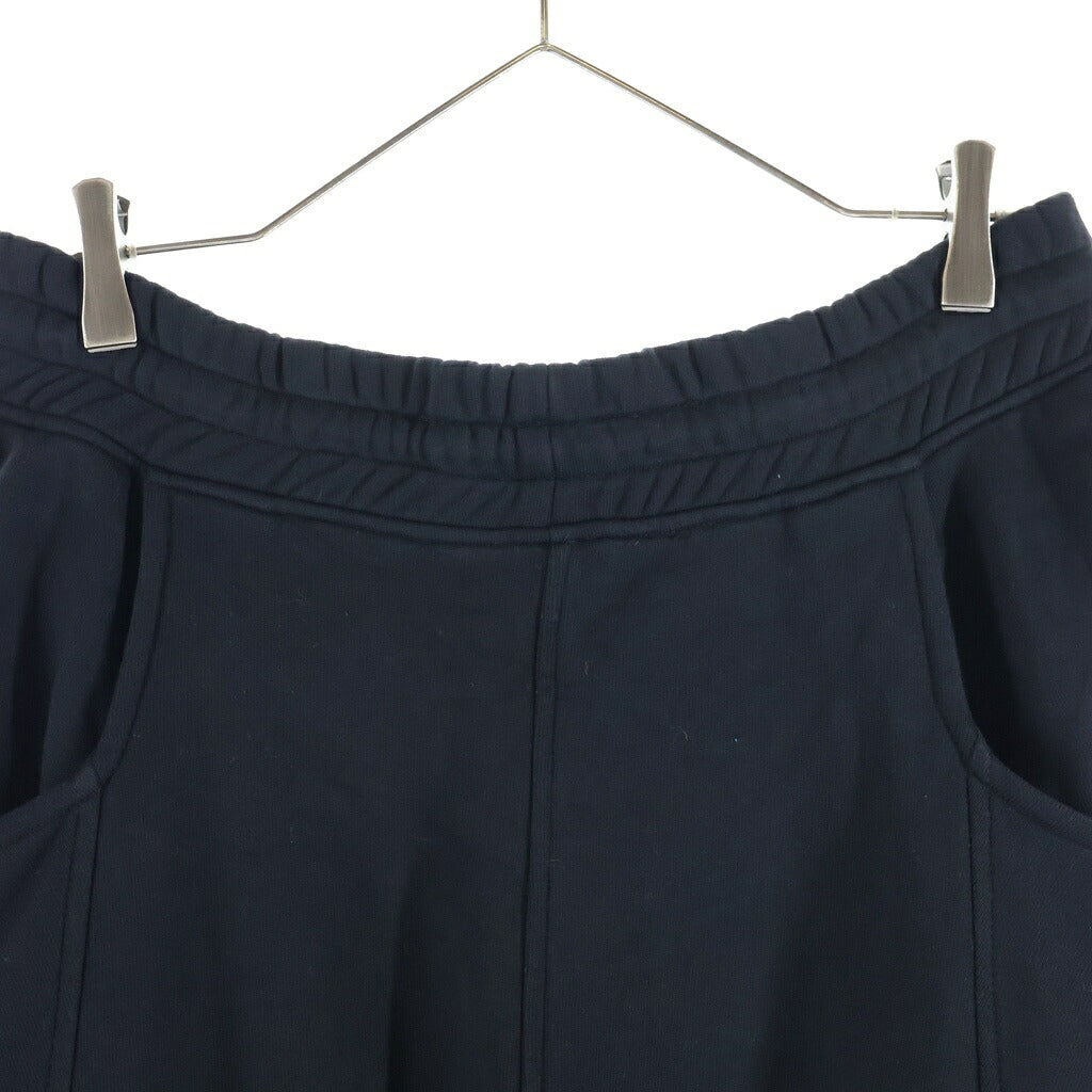 NO BRAND(ノーブランド) cannnone 【カンノーネ】 CARGO X4 SWEATPANTS JERSEY カーゴワイドスウェットパンツ ブラック cargo-x4-blk