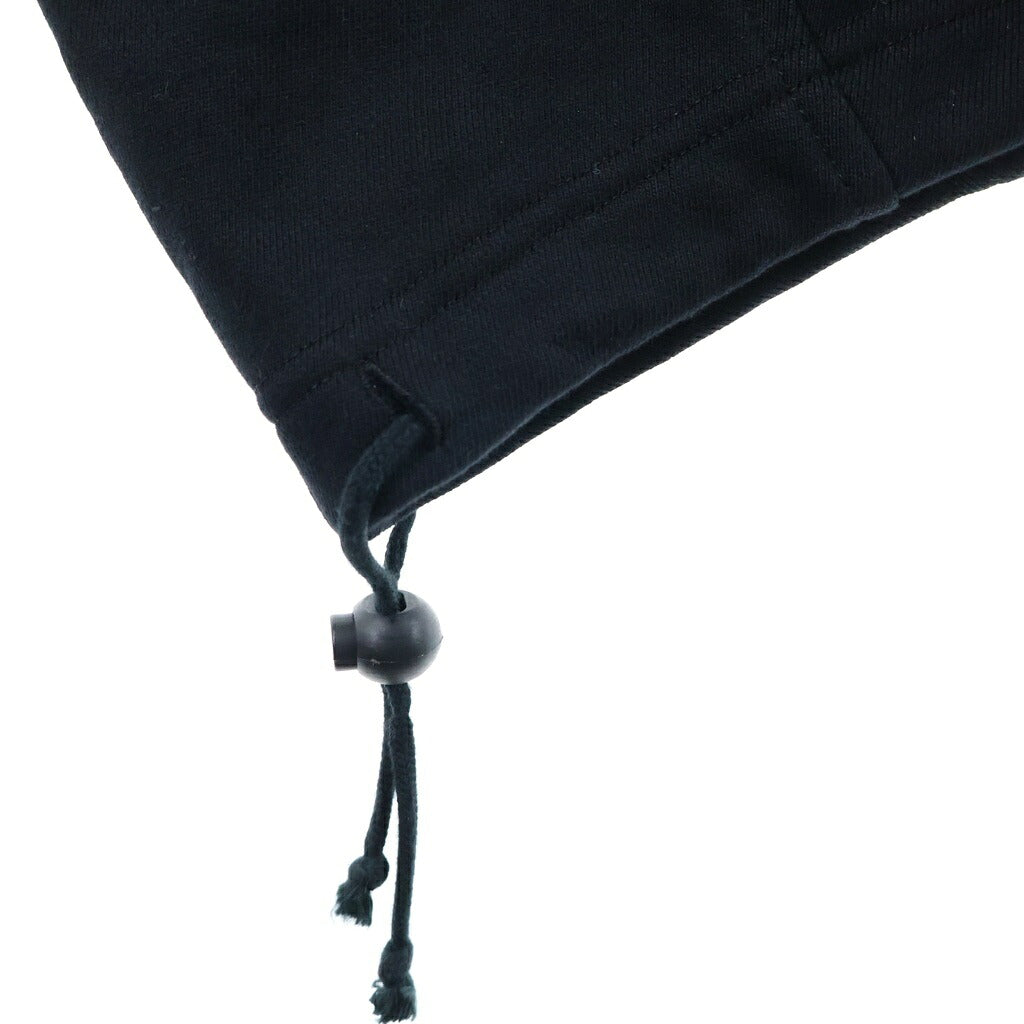 NO BRAND(ノーブランド) cannnone 【カンノーネ】 CARGO X4 SWEATPANTS JERSEY カーゴワイドスウェットパンツ ブラック cargo-x4-blk