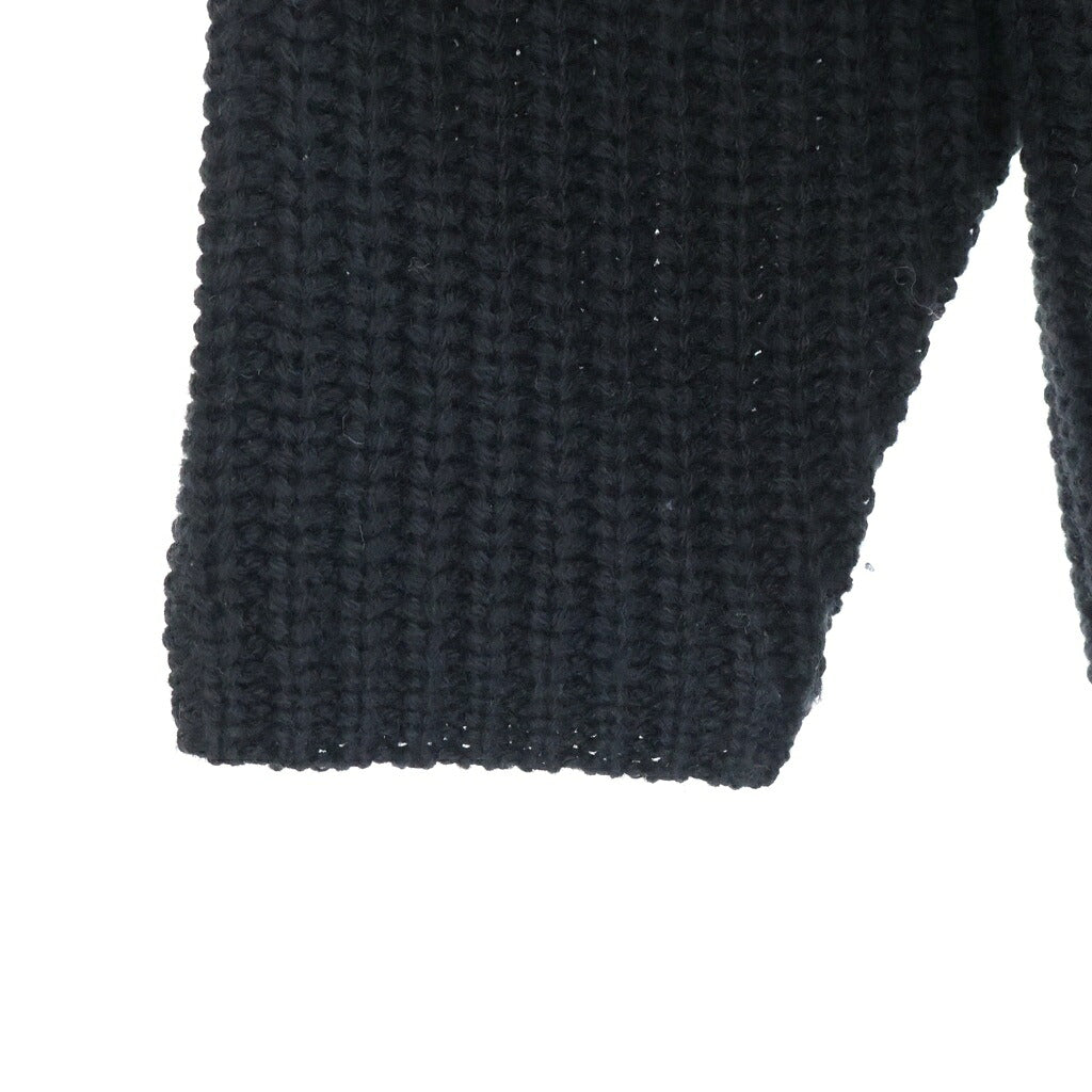 First Aid to the Injured(ファーストエイドトゥザインジュアード) Knit Long Cardigan Black ニットロングカーディガン ブラック 224-428