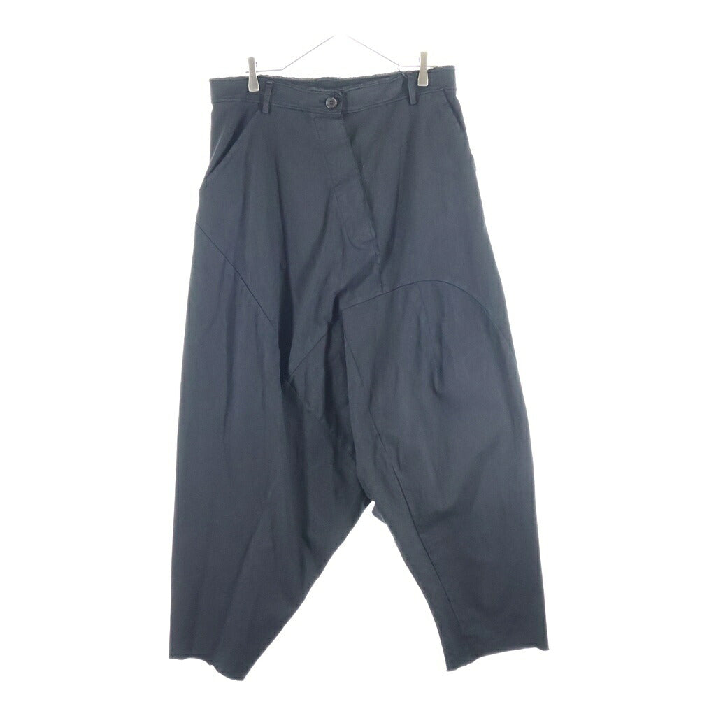 NO BRAND(ノーブランド) RUNDHOLZ 【ランドホルツ】 コットンワイドサルエルパンツ ブラック 120 254 01 02
