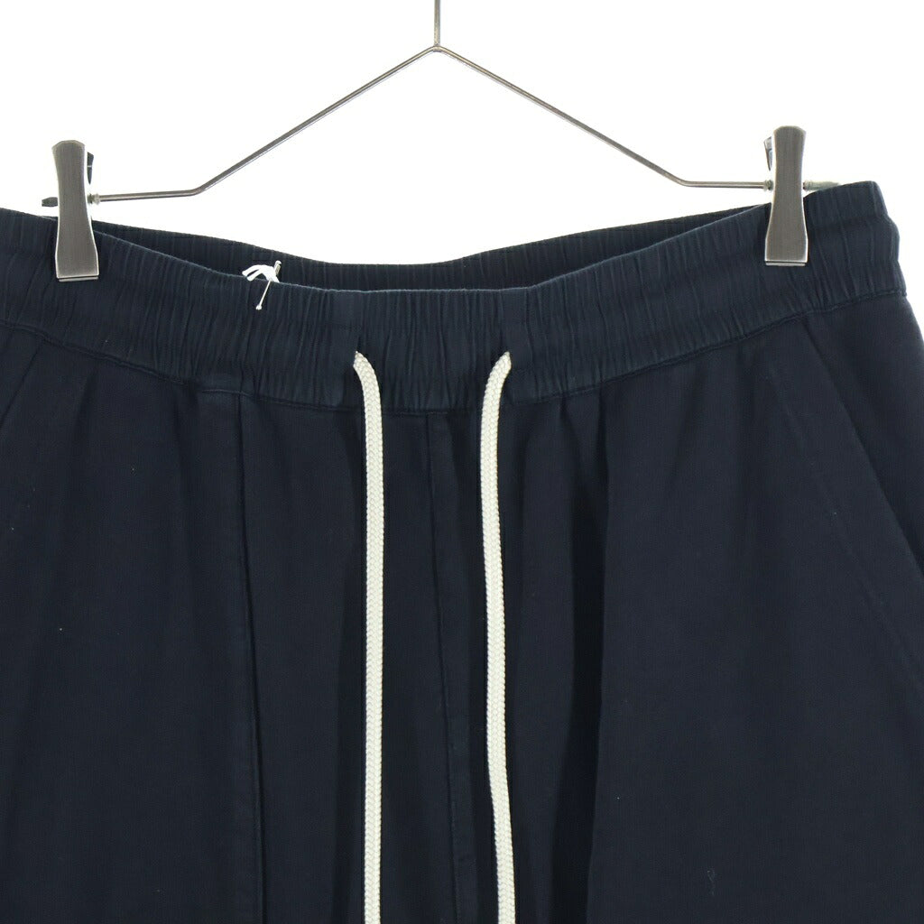 A.F ARTEFACT(エーエフアーティファクト) Side Zip Sweat Sarouel Pants サイドジップ コットンカーゴスウェットサルエルパンツ ブラック ag-8023