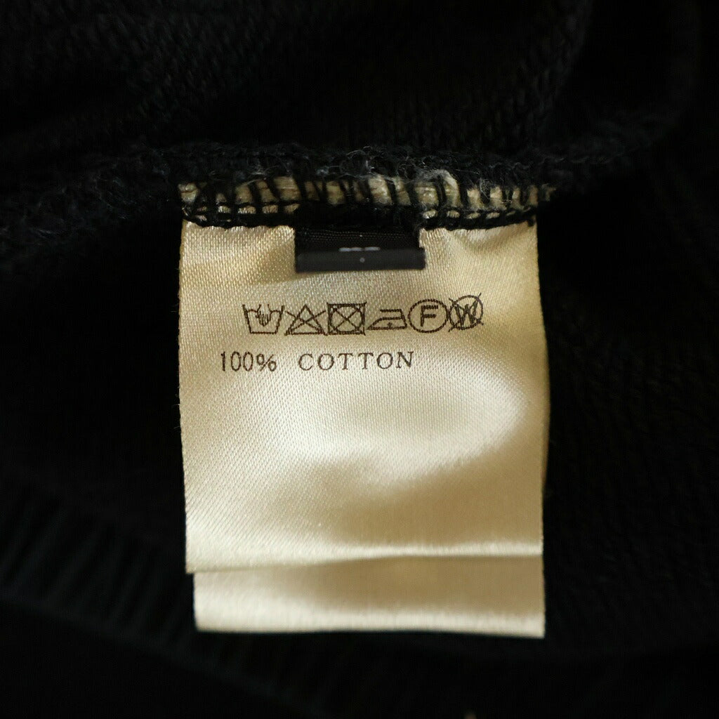 A.F ARTEFACT(エーエフアーティファクト) Side Zip Sweat Sarouel Pants サイドジップ コットンカーゴスウェットサルエルパンツ ブラック ag-8023