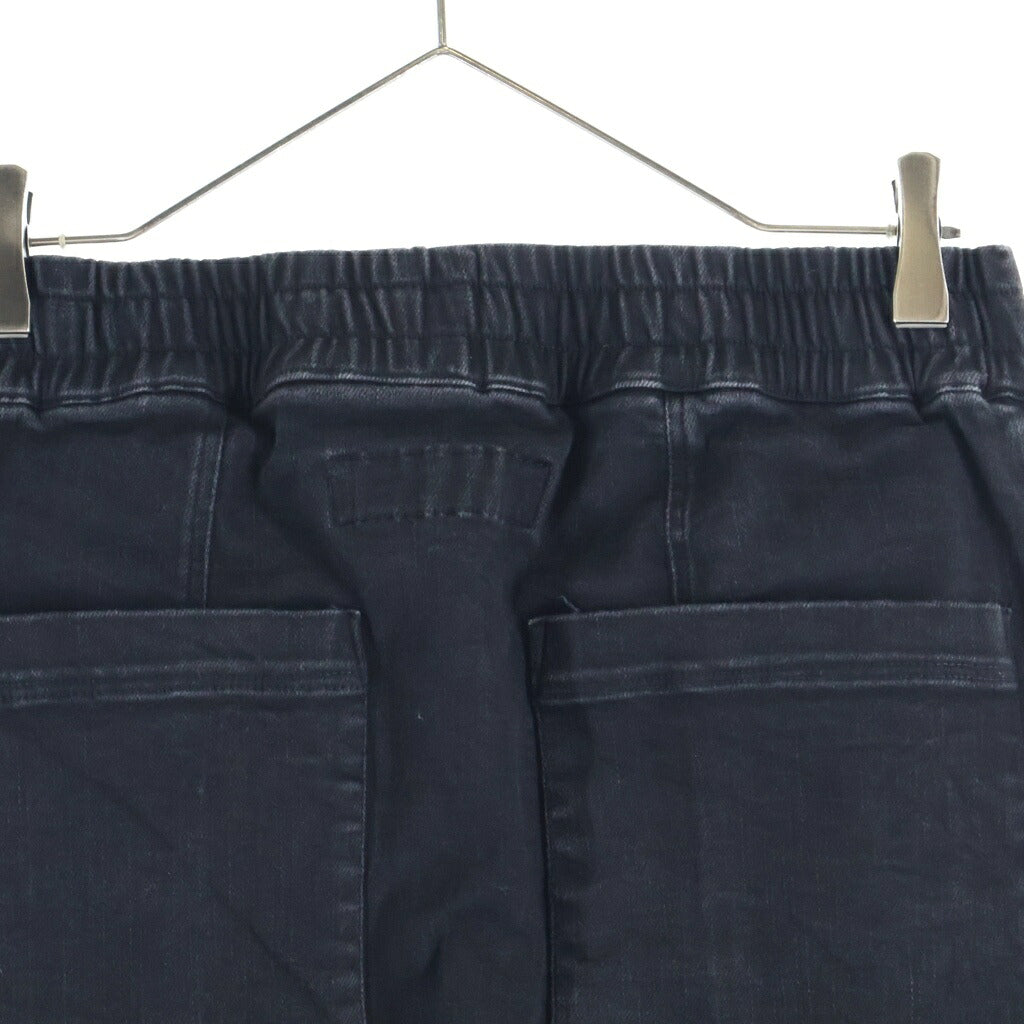 A.F ARTEFACT(エーエフアーティファクト) Cargo Stretch Denim Sarrouel Skinny カーゴストレッチデニム サルエルスキニーパンツ ブラック ag-4029-1