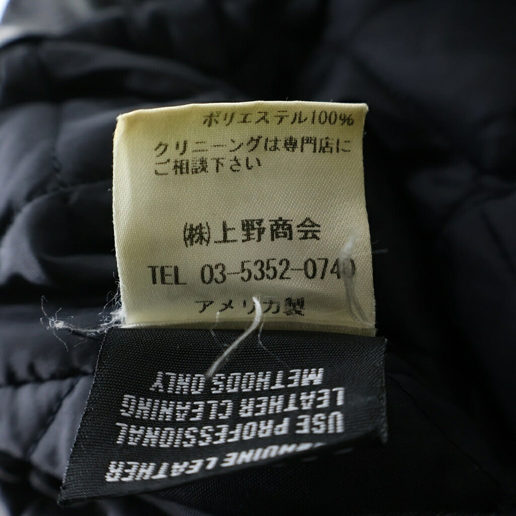 SCHOTT(ショット) Double Riders Jacket バイカータグ カウハイド ダブルライダースジャケット レザージャケット ブラック 6014