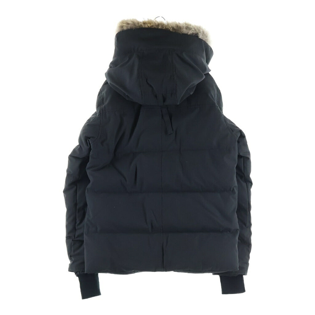 CANADA GOOSE(カナダグース) WYNDHAM PARKA ウィンダム パーカ フードファー ダウンジャケット ブラック 3808M