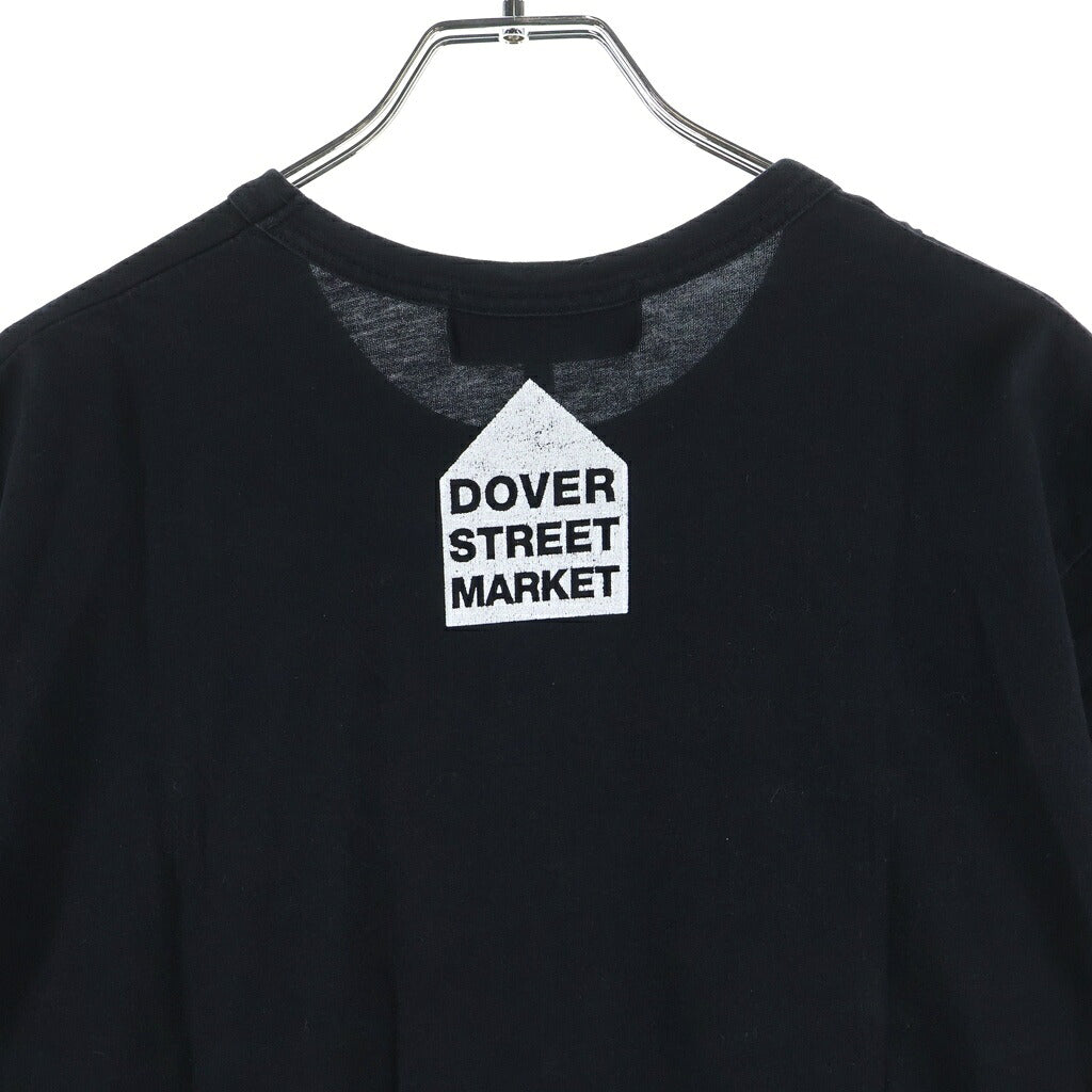 CHROME HEARTS(クロムハーツ) × COMME des GARCONS ×Dover Street Market T-Shirt コムデギャルソン ドーバーストリートマーケット クルーネック半袖Tシャツカットソー ブラック