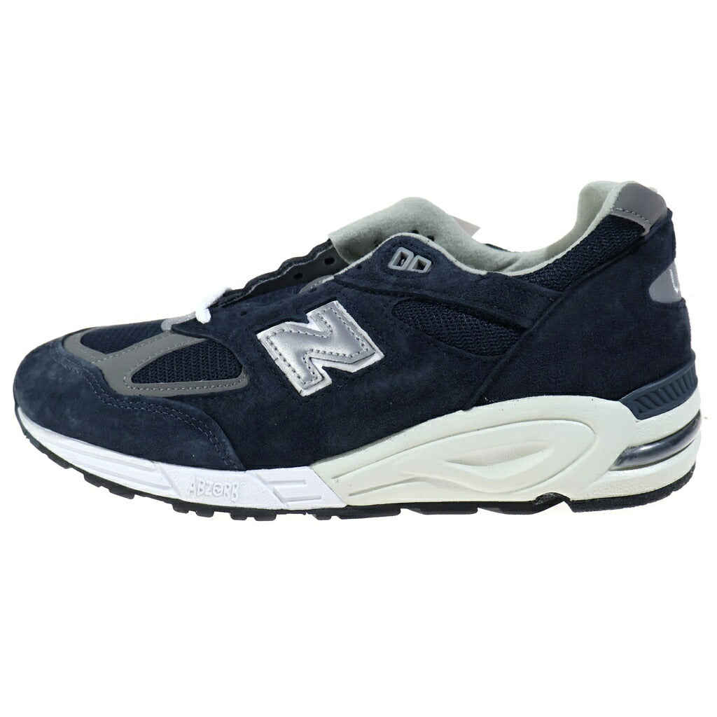 New Balance(ニューバランス) スエード ローカットスニーカー ネイビー US8/26cm M990NB2