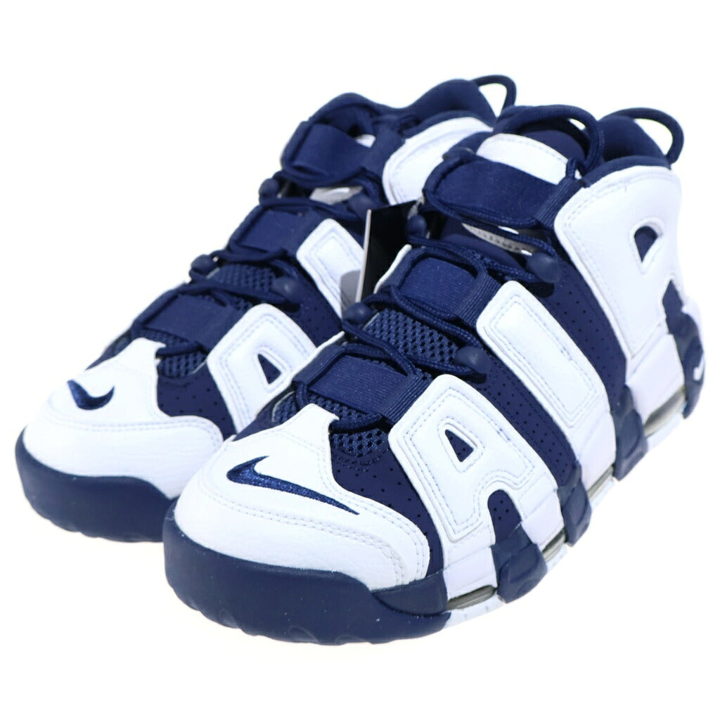 NIKE(ナイキ) AIR MORE UPTEMPO OLYMPIC エアモアアップテンポ オリンピック ハイカットスニーカー ネイビー/ホワイト US8/26cm FQ8182-100