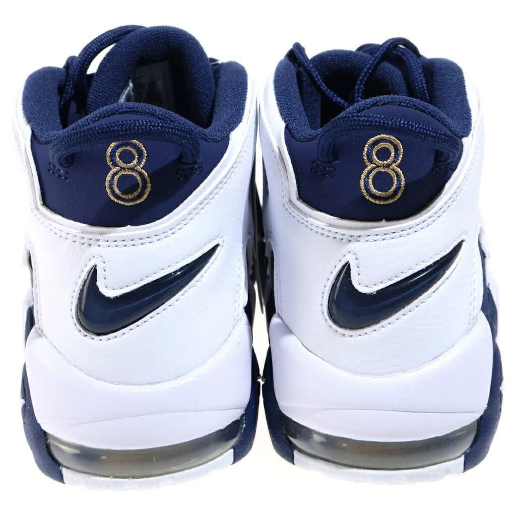 NIKE(ナイキ) AIR MORE UPTEMPO OLYMPIC エアモアアップテンポ オリンピック ハイカットスニーカー ネイビー/ホワイト US8/26cm FQ8182-100
