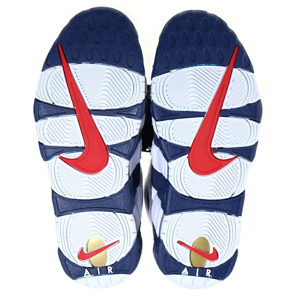 NIKE(ナイキ) AIR MORE UPTEMPO OLYMPIC エアモアアップテンポ オリンピック ハイカットスニーカー ネイビー/ホワイト US8/26cm FQ8182-100
