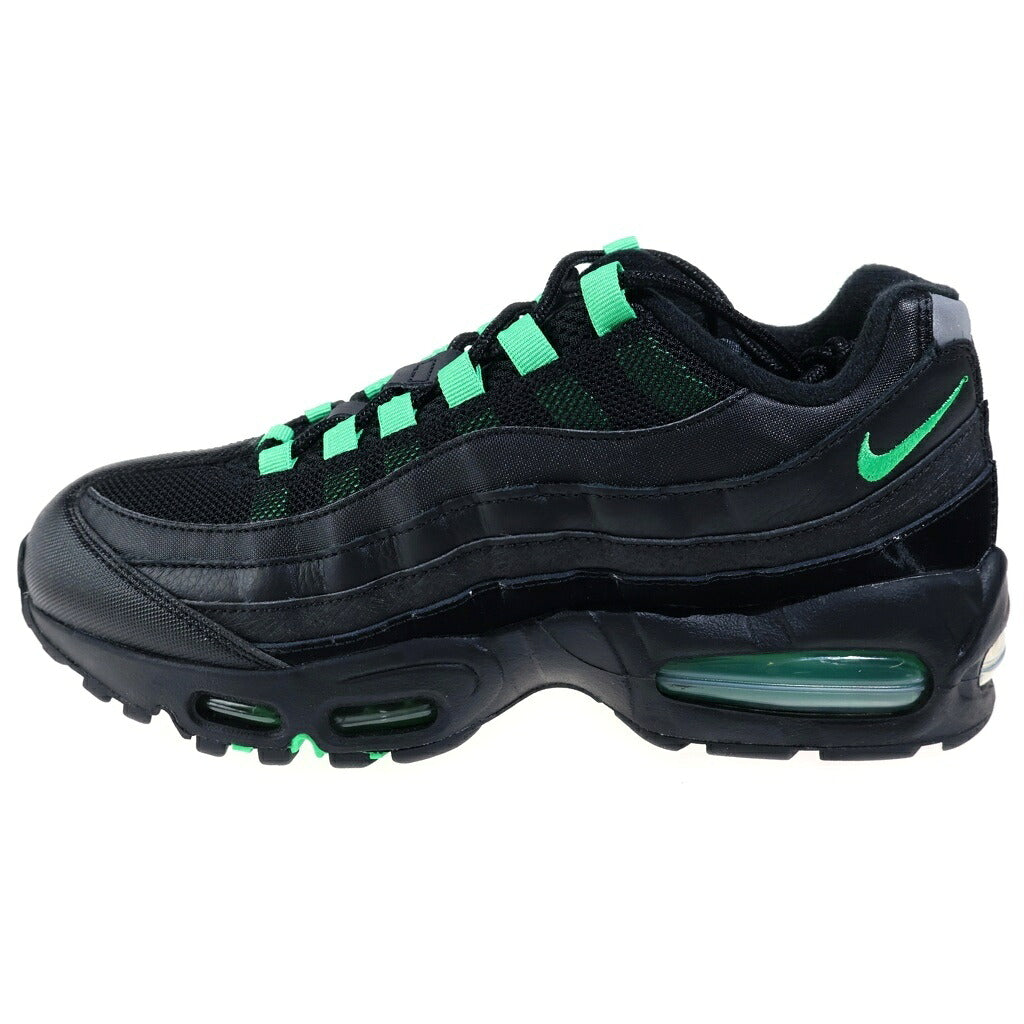 NIKE(ナイキ) AIR MAX 95 OG BIG BUBBLE IB1667-002 エアマックス95 ビッグバブル ローカットスニーカー ブラック/グリーン US6/26cm