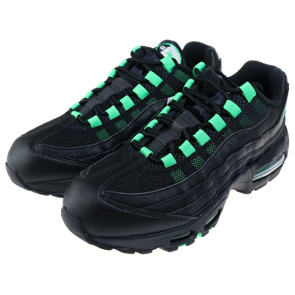 NIKE(ナイキ) AIR MAX 95 OG BIG BUBBLE IB1667-002 エアマックス95 ビッグバブル ローカットスニーカー ブラック/グリーン US6/26cm