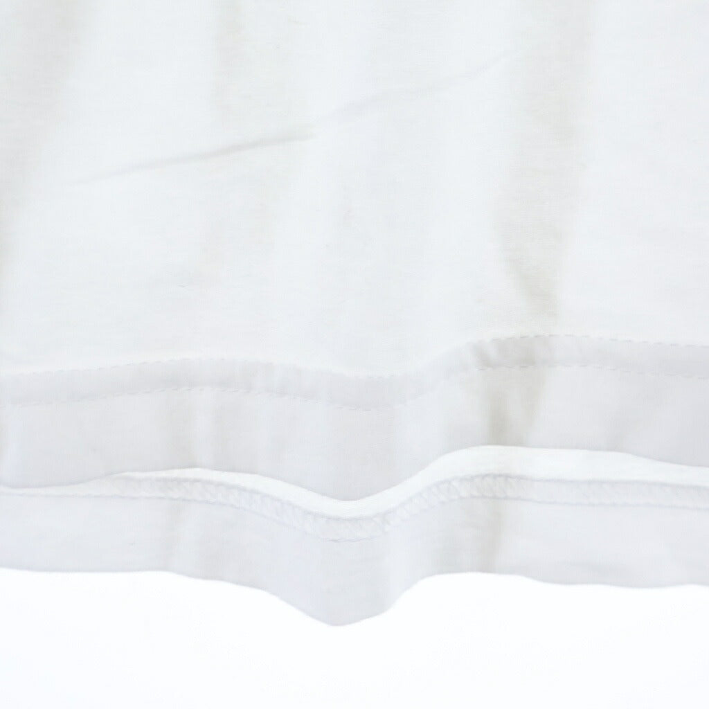 CHROME HEARTS(クロムハーツ) BACK ARCH LOGO SCROLL LABEL USA PRINT TEE バックアーチロゴ スクロールラベル プリント クルーネック半袖Tシャツ カットソー ホワイト