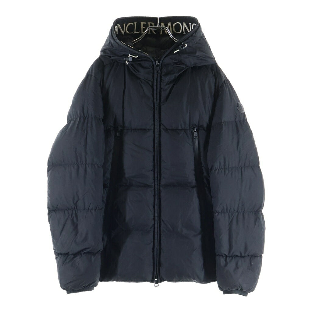 MONCLER(モンクレール) 19AW MONTCLA GIUBBOTTO モンクラー ロゴフーディー ダウンジャケット ブラック E20914194385 C0300