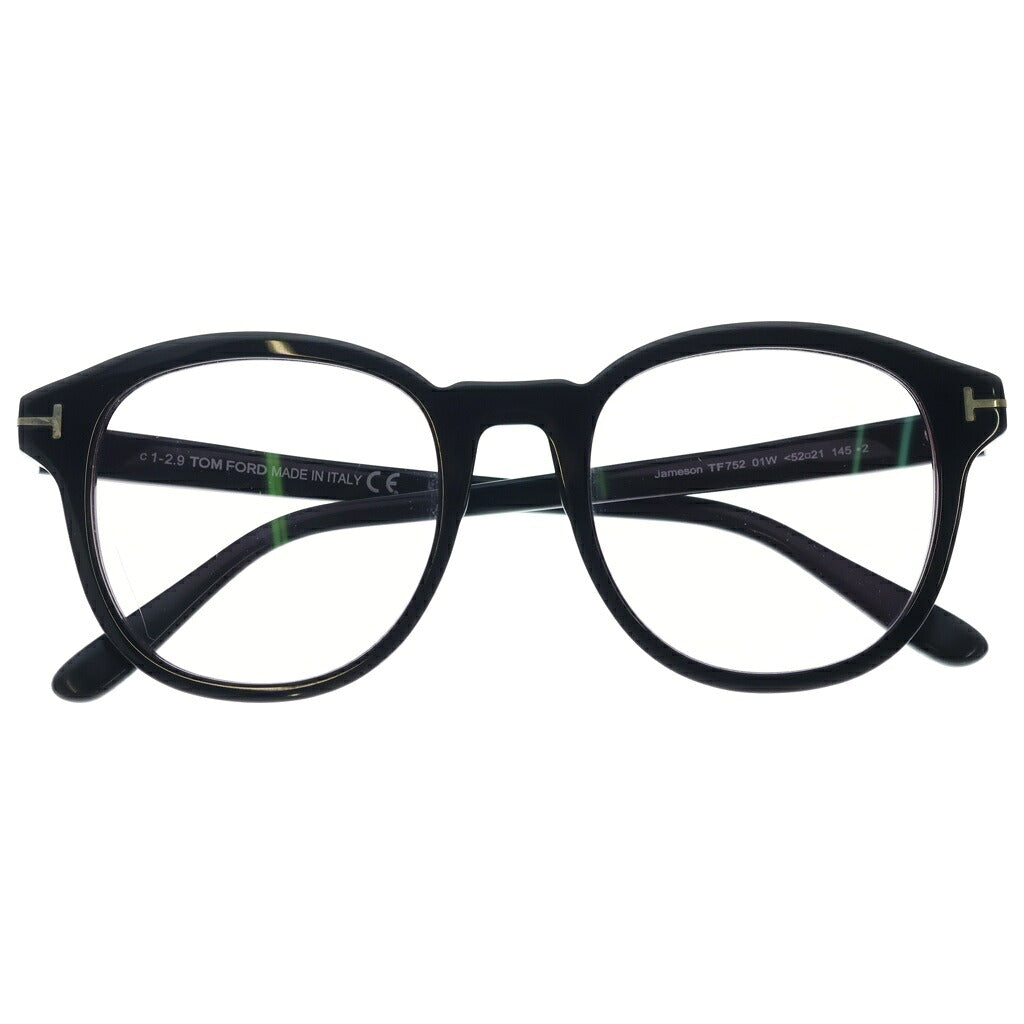 TOM FORD(トムフォード) Jameson ジェイムソン ウェリントンサングラス アイウェア メガネ 52□21 145 ブラック TF752 01W