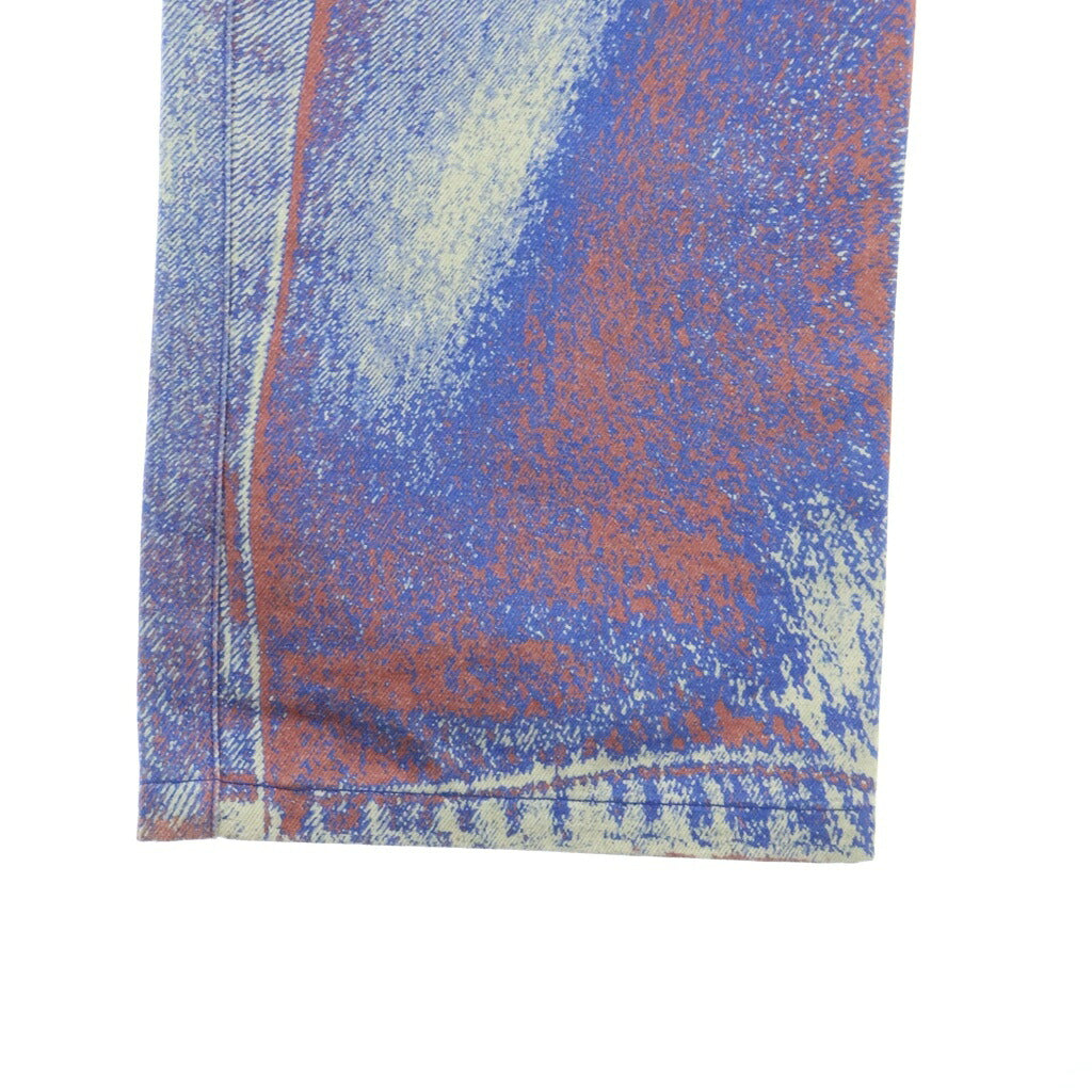 CAMPER(カンペール) Denim Jeans ストレートデニムパンツ ジーンズ レッド/ブルー AU00006-004