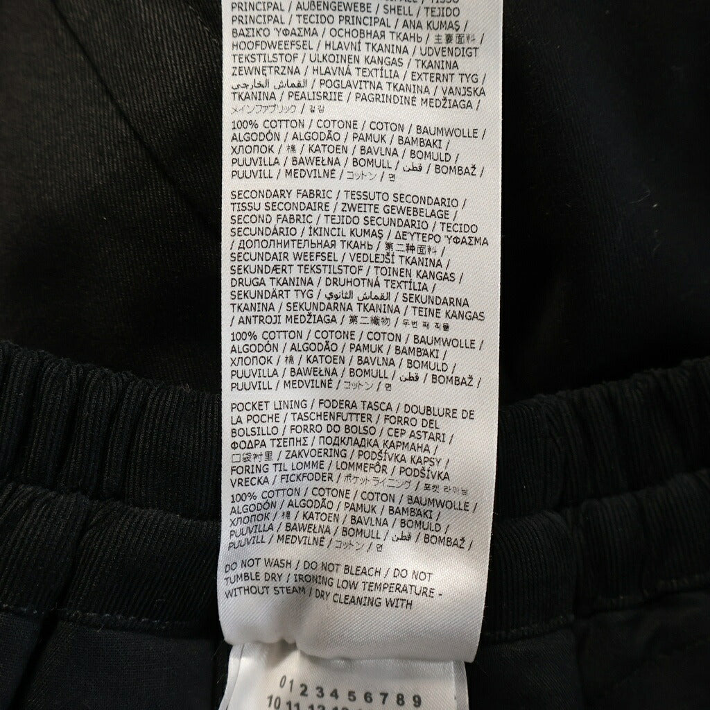 Maison Margiela(メゾンマルジェラ) 25SS Wide Easy Pants ワイドイージーパンツ ブラック S30KA0626 M35156