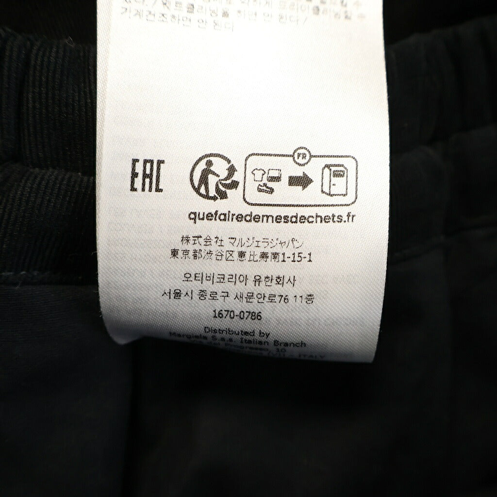 Maison Margiela(メゾンマルジェラ) 25SS Wide Easy Pants ワイドイージーパンツ ブラック S30KA0626 M35156