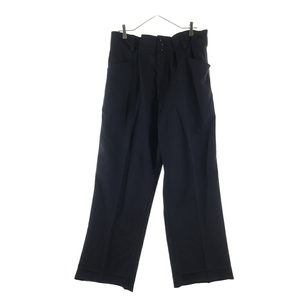 Maison Margiela(メゾンマルジェラ) 25AW Belted Wool Trousers ウールトラウザーパンツ ブラック S50KA0717 M35518