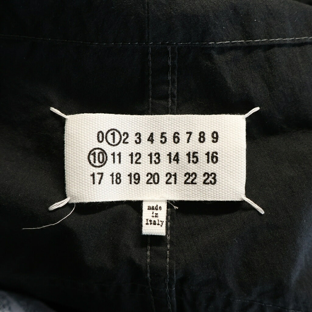 Maison Margiela(メゾンマルジェラ) 25SS カーゴコットン混 パンツ ブラック S50KA0670 M35289