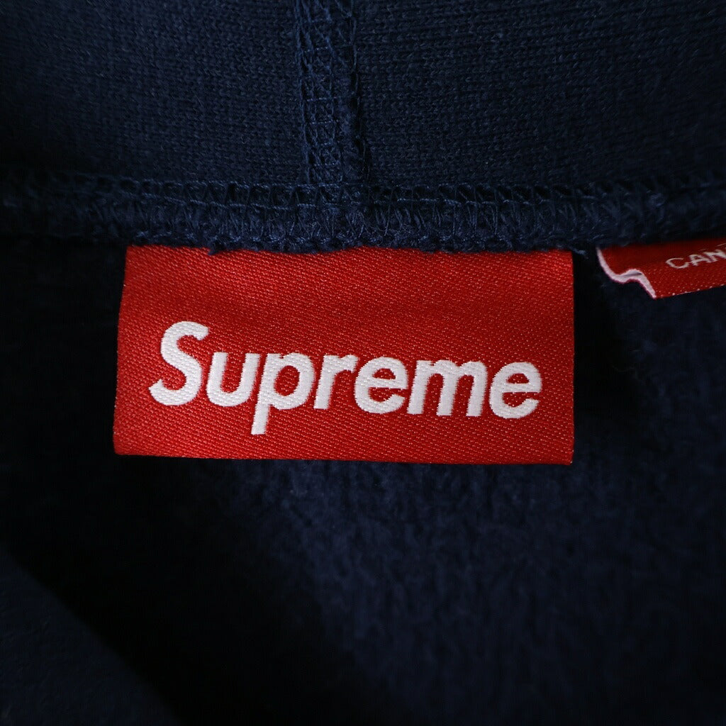 SUPREME(シュプリーム) 24AW Box Logo Hooded Sweatshirt ボックスロゴ プルオーバー長袖スウェットパーカー フーディー ネイビー