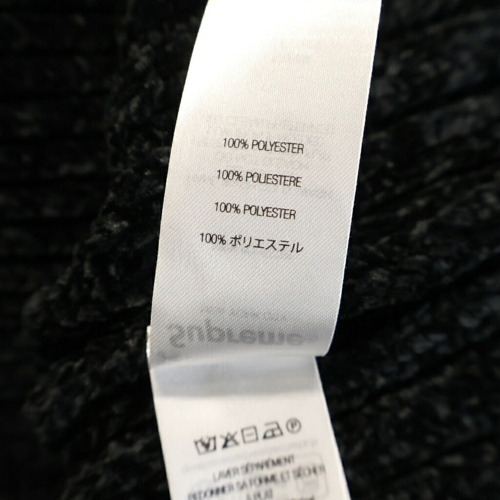 SUPREME(シュプリーム) 24AW Chenille Sweater Vest シェニール セーター クルーネックベスト ニットセーター ブラック