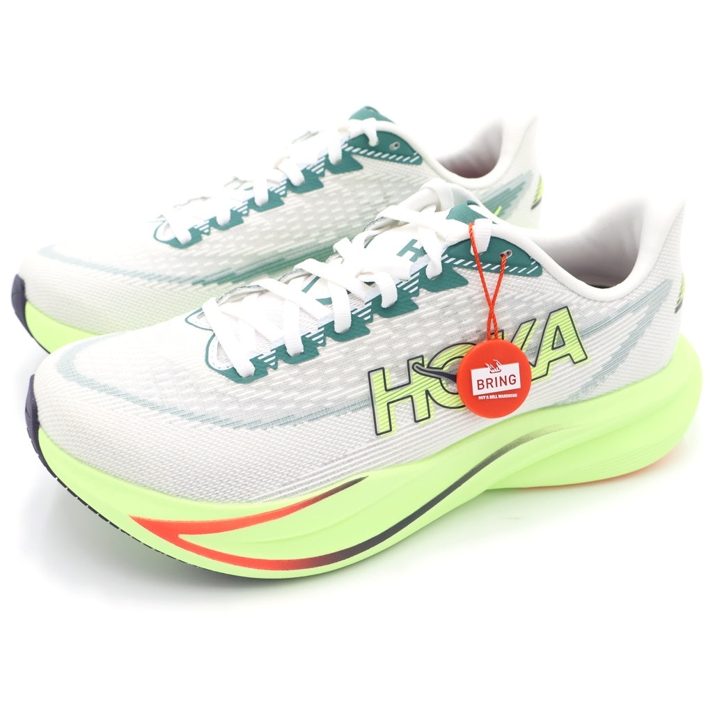 HOKA ONE ONE(ホカオネオネ) M MACH 7 WIDE マチ ワイド ローカットスニーカー イエロー US8/26cm 1171905
