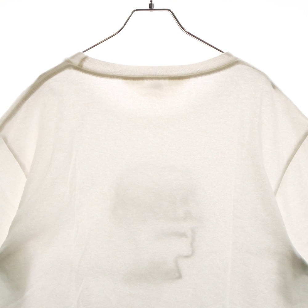 A.P.C(アーペーセー) ×BRAIN DEAD ブレインデッド フロントプリント半袖Tシャツ カットソー ホワイト