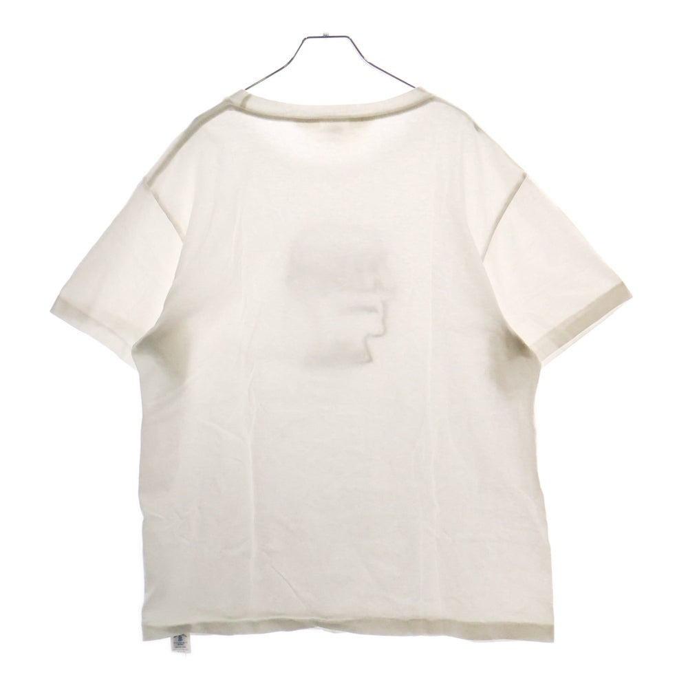 A.P.C(アーペーセー) ×BRAIN DEAD ブレインデッド フロントプリント半袖Tシャツ カットソー ホワイト