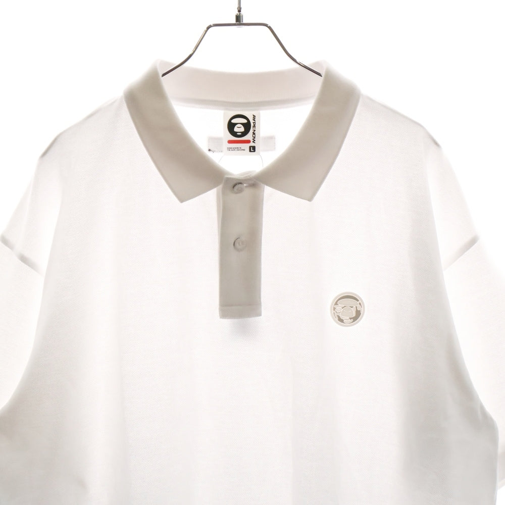 A BATHING APE(アベイシングエイプ) M1609XX 半袖Tシャツ カットソー コットン ホワイト