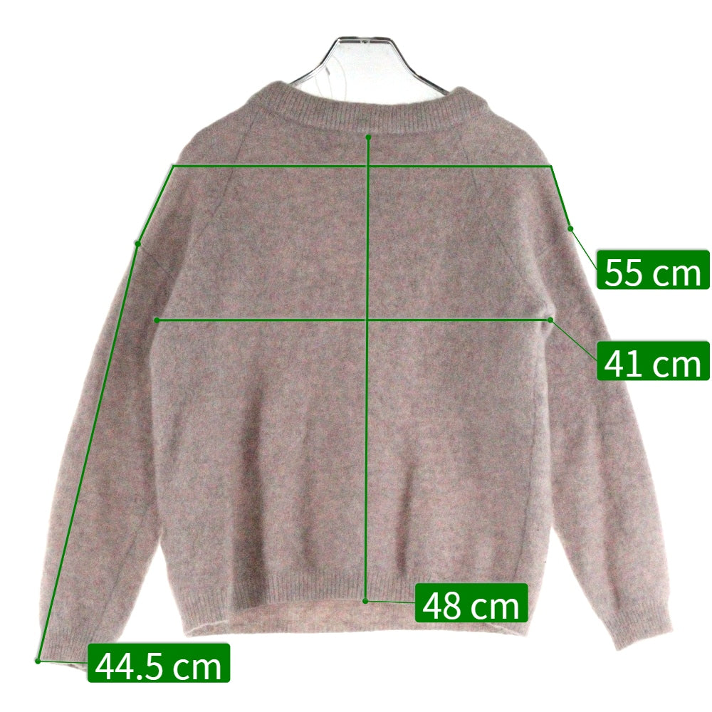 Acne Studios(アクネ ストゥディオズ) DRAMATIC MOH モヘア ニット セーター パウダーピンク レディース A6003