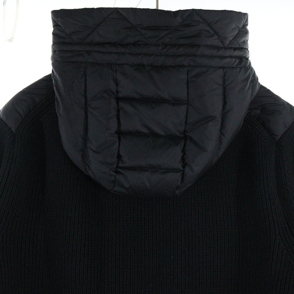 MONCLER(モンクレール) 20AW CARDIGAN TRICOT カーディガントリコット ダウン切替ニットカーディガン ブラック F20919B50800