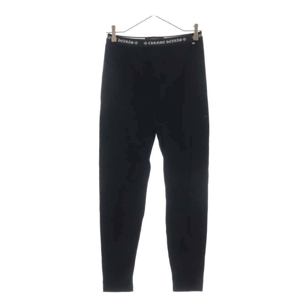 CHROME HEARTS(クロムハーツ) ホースシュープリント レギンス ブラック