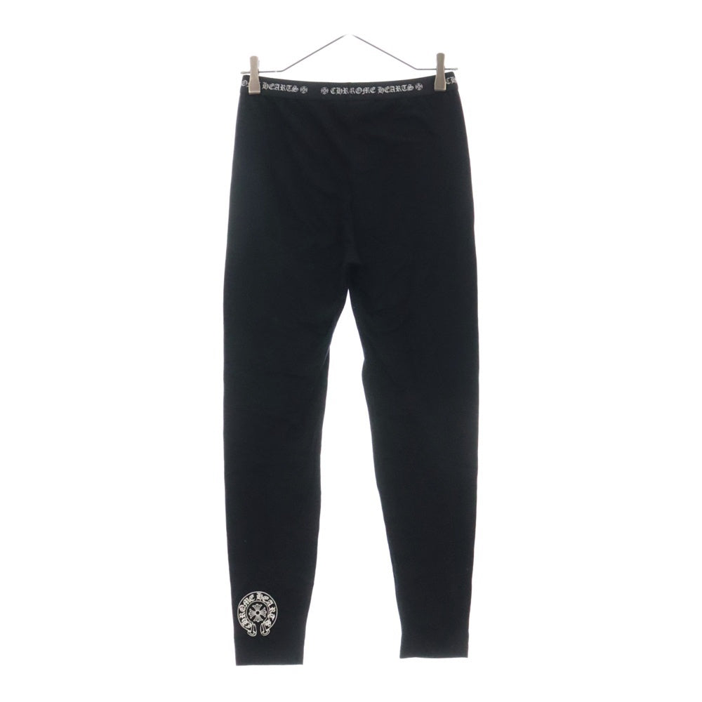 CHROME HEARTS(クロムハーツ) ホースシュープリント レギンス ブラック