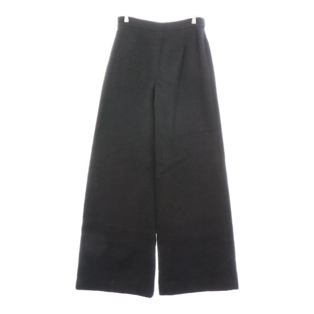 CHANEL(シャネル) カセンティーノ ピリング加工 カシミア ウール ボトムス ストレートパンツ P64439V47050 レディース ブラック